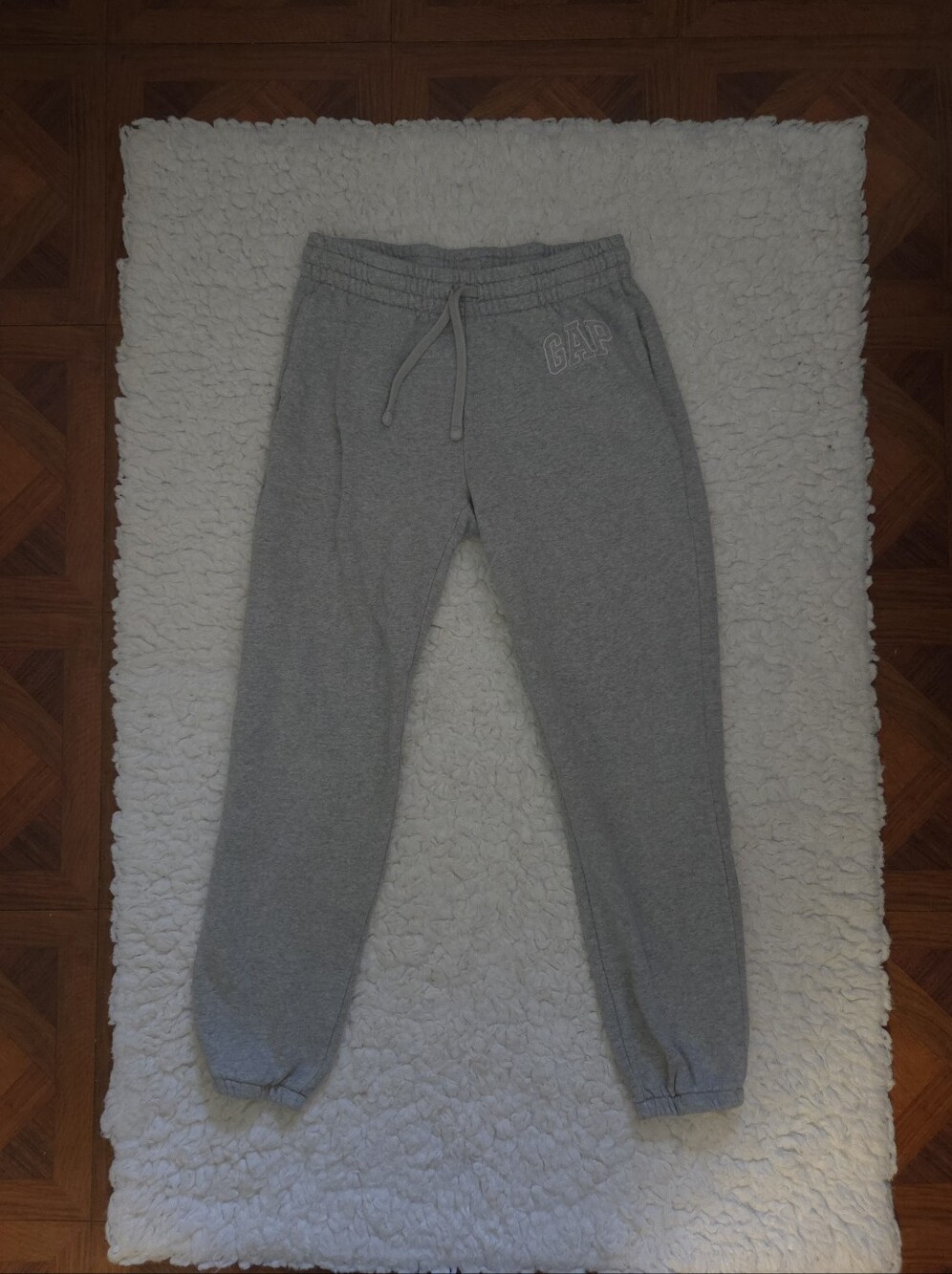 GAP Gray Drawstring Jogger Sweatpants